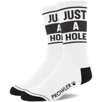 Prowler Just A Hole Socks - White/Black