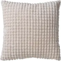 Dutch decor Uni Kissenhülle 'Rome' 45 x 45 cm - Mehrere Farben (Farbe: Snow White - Weiß)