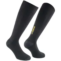 La Sportiva Silk Ultralight Socks, Ski Mountaineering Socke Over Calf, Unisex - , Größe:S, Farbe:K00Y00-Black/Yellow