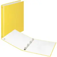 Donau Ringbuch 4-Ringe gelb 3,5 cm DIN A4