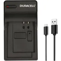 Duracell Ladegerät mit USB Kabel für DR9971/DMW-BLG10