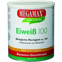 MEGAMAX Eiweiss 100 Banane Pulver 750 g