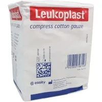 Bsn Medical Leukoplast Mullkompressen, compress cotton gauze, unsteril, 10 x 10 cm 100 St
