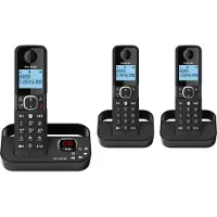 Alcatel F860 Voice Schnurloses Telefon mit Anrufbeantworter und 3 Mobilteilen