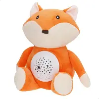 Colorbaby 34031 Genial Baby Fox Lichtprojektor Orange Orange One Size
