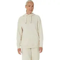 Asics für Damen. 2032C845 Sweatshirt Logo Oth off-white (S), Weiß, Lässig, Sportlich, Baumwolle, Multisport, Langarm