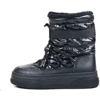 Gap Damen Paradies Hohe Nylon Schneestiefel Schwarz