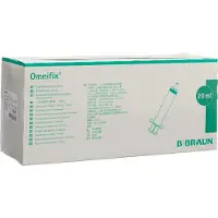 B. Braun Melsungen AG Omnifix Solo Spritzen 20 ml Luer latexfrei 100X20 ml