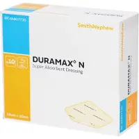 No Brand Duramax N superabsorbierender Wundverband 10x10 cm 10 St Verband