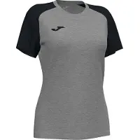 Joma Academy Iv Kurzarm-t-shirt Grau M Frau Grau M