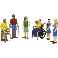 Miniland Figuren Mit Funktioneller Diversität
