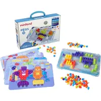 Miniland Pegs 15 Mm Bauspiel 150 Einheiten