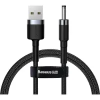 Baseus Cafule USB / DC 3,5 mm Ladekabel 2A 1 m - Schwarz