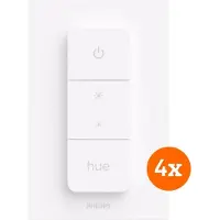 Philips Hue Kabelloser Dimmschalter 4er-Pack