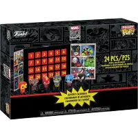 Funko POP! Marvel Pocket Pop Adventskalender mit 24 Pop! Figuren Iron Man Captain Marvel Thanos