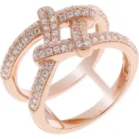 Orphelia Damen-Ring Sterling-Silber 925, Rosé, ZR-7277