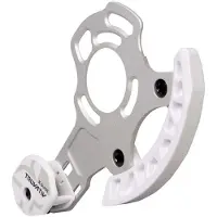 Truvativ Kettenführung "X-Guide" Für 2 X 10 Antrieb, Grundplatte aus Alu, von MRP austauschbares Skid Plate Design, Rolle mit Industrielager, ca. 155 g weiß, ISCG 05 Rahmenmontage, 39-42 Z.