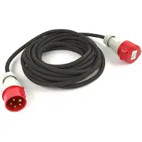 HBM Professionelle 400-Volt-Verlängerungskabel von