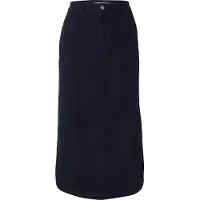 Pepe Jeans für Damen. PL9011885 Sunny Midirock schwarz (S), Lässig, Baumwolle