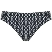 Naturana Badmode Bikini Slip Dames | Grösse: 38 | Farbe: Schwarz/Weiß