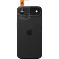 Spigen Optik Pro EZ Fit Lens Protector - Kameralinsenschutz (2er-Pack) für das Apple iPhone Air - Crystal Silver