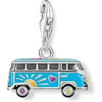 Thomas Sabo Charm-Anhänger Original Volkswagen Hippie Bus Silber