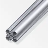 Alfer coaxis-Säulen-Profil 1 m, 35.5 mm Aluminium roh blank