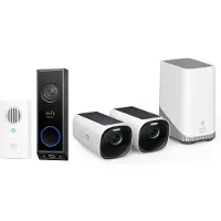 Eufy Security - Eufycam 3 mit 2 Kameras mit Solarpanel + E340 2K Wireless
