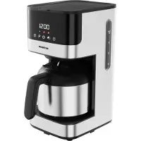 Inventum - Kaffee persönlicher 1,2 Liter schwarz mit Edelstahl | 1 Stück