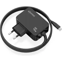 Aisens GaN Wall Charger ASCH-1PD45WL032-BK/ 1xUSB Type-C + Cable 1.8m/ 45W