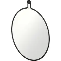 Tiger Spiegel Porto Schwarz 45 cm