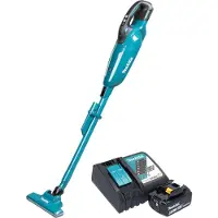 Makita DCL 284 FRG Akku Staubsauger 18 V 0,73 l Brushless + 1x Akku 6,0 Ah + Ladegerät