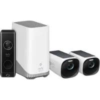 Eufy Euphycam 3 mit 2 Kameras + Euphy -Türklingel -Dual -Kamera - Bündelvorteil