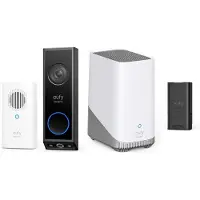 Eufy Video Doorbell E340 mit Chime + Homebase 3 S380 + zusätzlicher Akku - Bündelvorteil