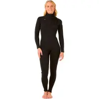 Rip Curl Dawn Patrol 4/3 Mm Neoprenanzug Mit Langem Arm Und Reißverschluss Am Brustkorb Für Damen