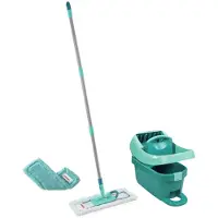 Leifheit Bodenpflege Wischset mit Presse 55167 - Set Profi XL Mobile + static plus 1 St