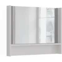 Vicco Wandspiegel Sherry Weiß 80 x 65 cm, Model 56571