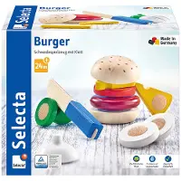 Selecta spielzeugnahrung Burger junior 12 teilig