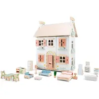 Woet Puppenhaus inklusive Möbel, Holz