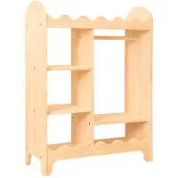 Really Nice Things | Armario Otto Estilo Montessori-Schrank naturel Holz 75x100x30 cm | NADUVI