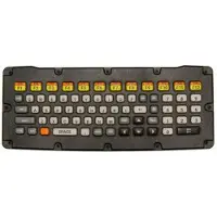 Zebra KYBD-AZ-VC-01, Kabelgebunden, USB, AZERTY, Schwarz