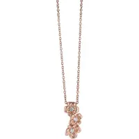 Orphelia Damen-Kette aus 925er Sterlingsilber mit Anhänger – Rosé ZH-6018/1
