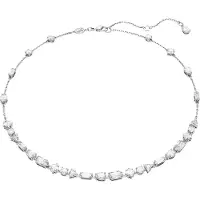 Swarovski Halskette - Mesmera necklace, Mixed cuts, Scattered design, - Gr. unisize - in Weiß - für Damen