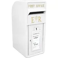 MonsterShop Royal Mail Post Box Gusseisen Säule ER Büro Brief Mail Wandmontage Post