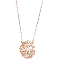 Orphelia 'Flavie' Damenkette mit Anhänger aus 925er Sterlingsilber - Rosé ZH-7502/RG