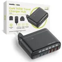 Mobile Origin MO-CH140-PW12, Drinnen, AC, Schwarz