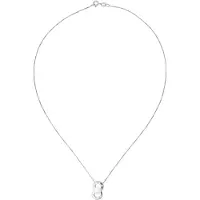 Orphelia Damen-Kette aus 925er Sterlingsilber mit Anhänger – Silber ZH-4366