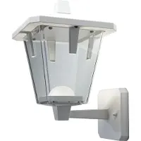 Osram Endura, Wandbeleuchtung für den Außenbereich, Weiß, Acrylnitril-Butadien-Styrol (ABS), Aluminium, IP44, Fassade, I