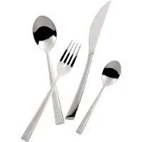 Casa Bugatti Caprera cutlery set stainless steel 24 pieces