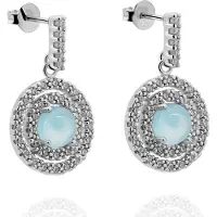 Orphelia 'Rivera' Tropfenohrringe aus 925er Sterlingsilber für Damen - Silber ZO-7481/BC